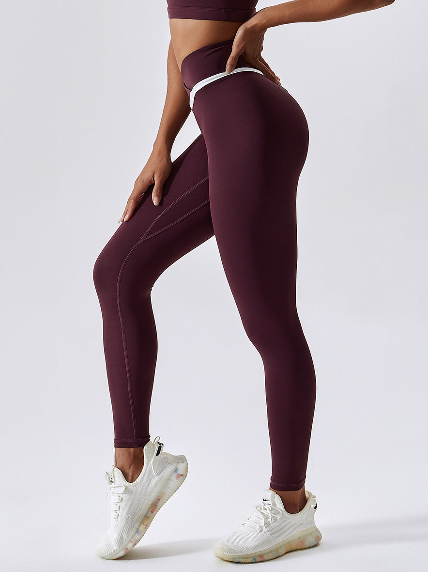 Air Cloud Contrast Training Yoga Leggings