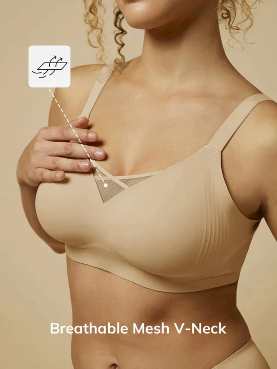 Wireless Lounge Bra Apricot