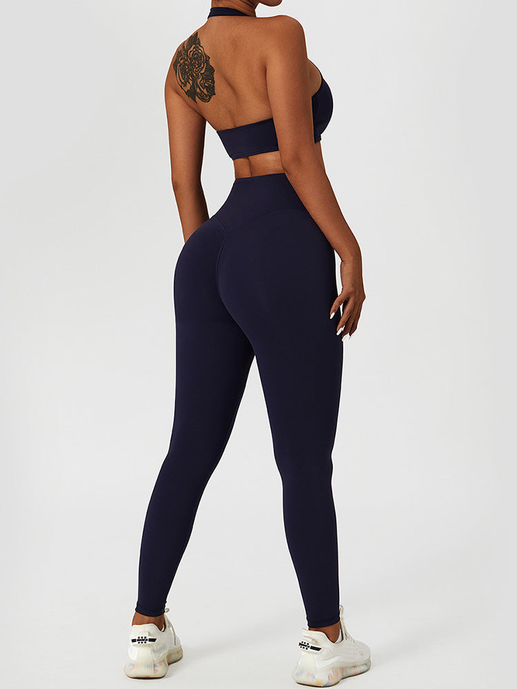 Air Cloud Crossover Waist Yoga Leggings