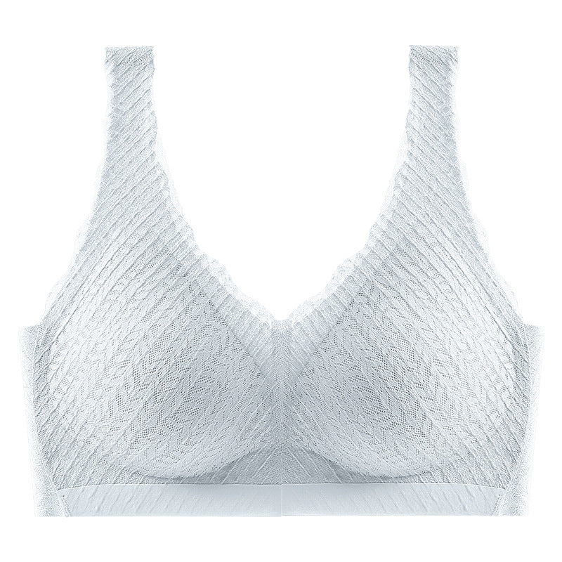 Plus Size Lace Wireless Bralette