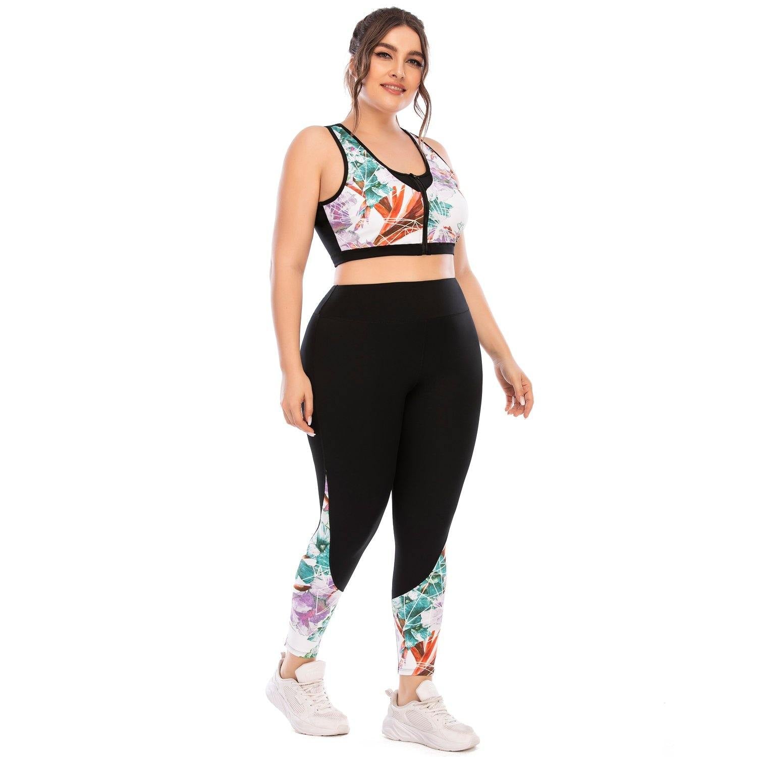 Plus Size Yoga Sets Workout Suits for Women