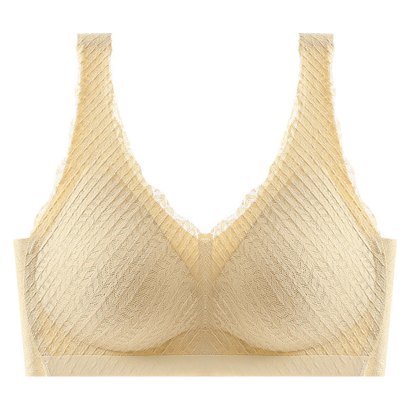 Plus Size Lace Wireless Bralette