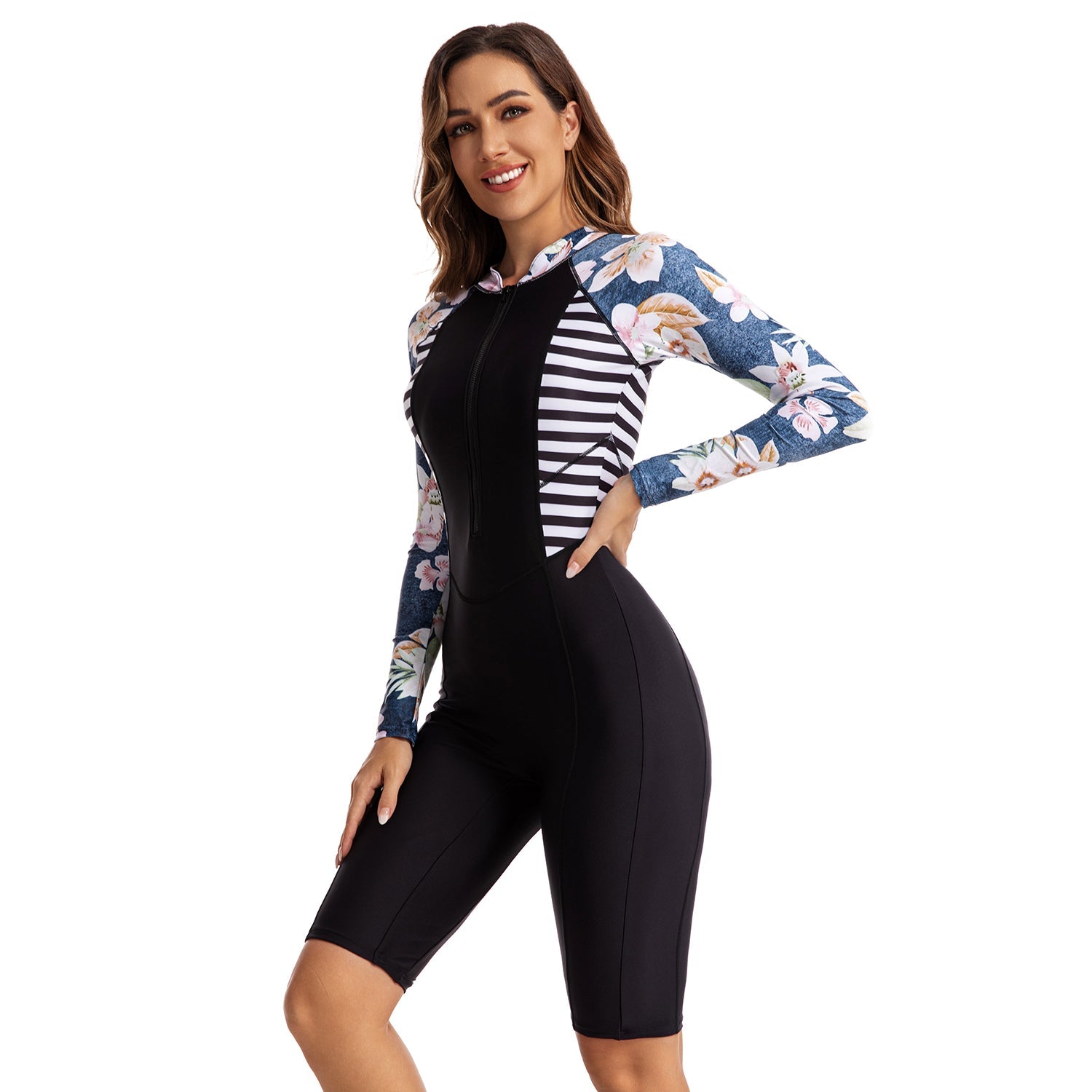 Boyleg Surfing Swimming Suit for Women