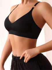 Cross Back Wireless Bra