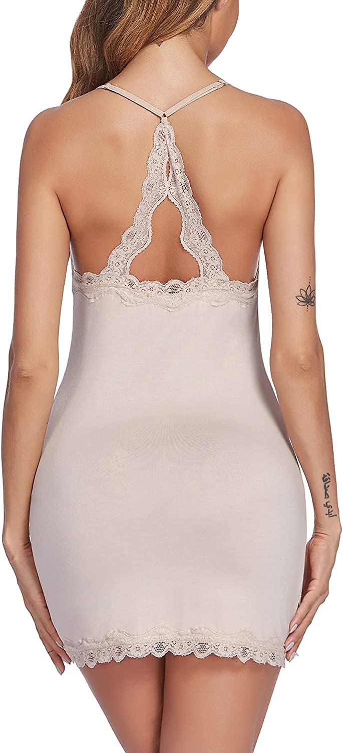 Avidlove Sleepwear Chemise Lingerie Cotton Nightgowns For Women