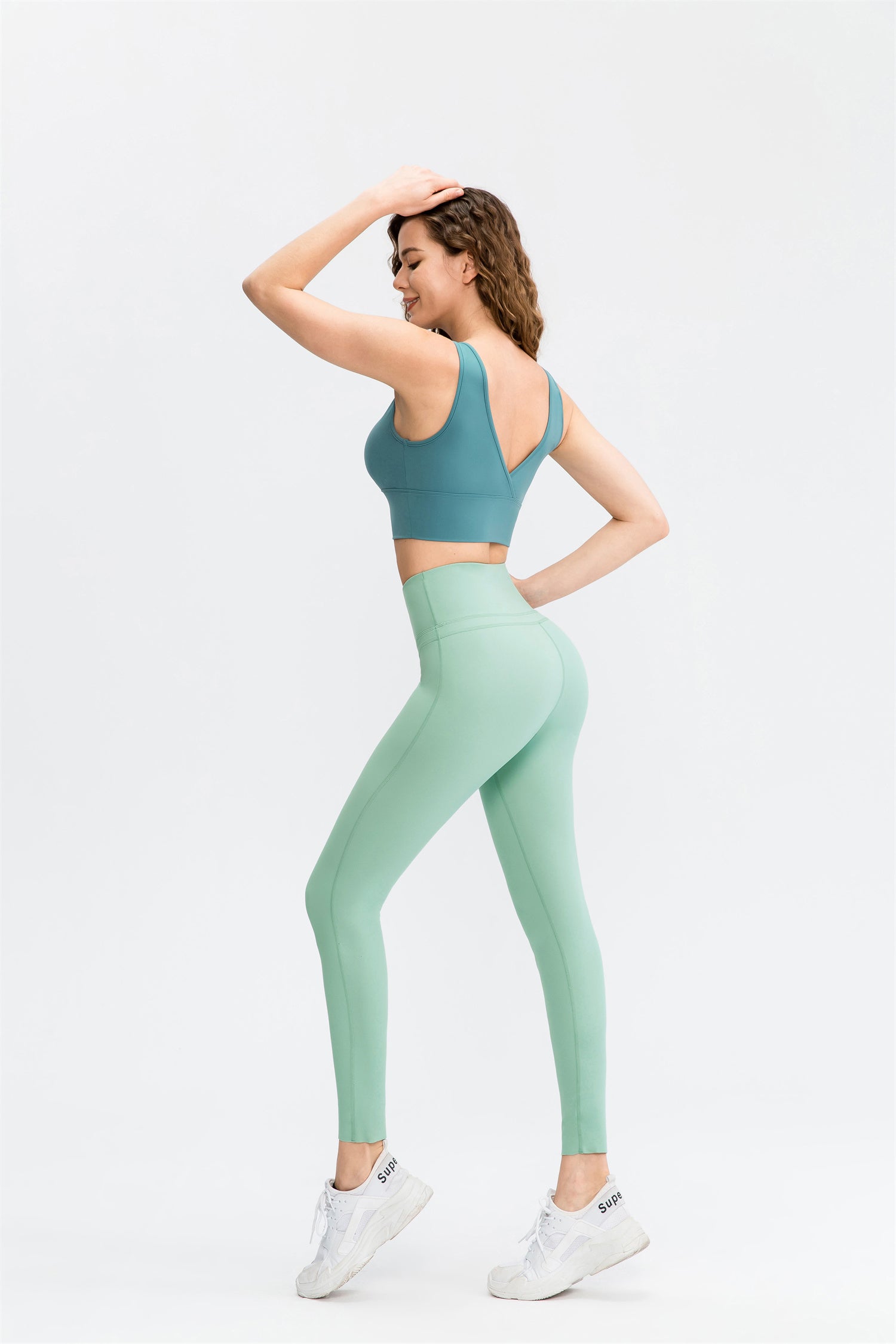 High Waisted Sport Leggings- Vigor