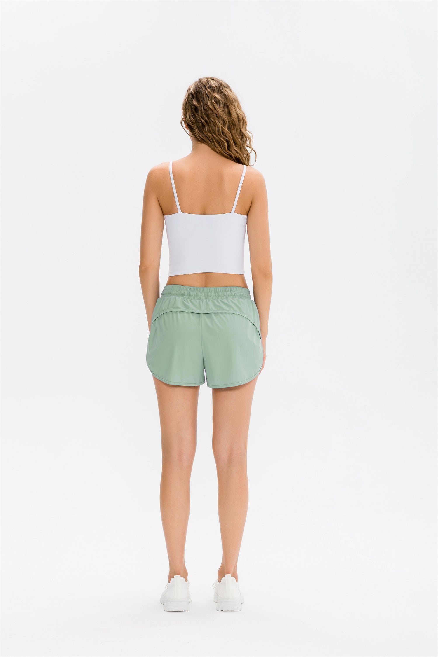 Drawstring 2-in-1 Casual Shorts