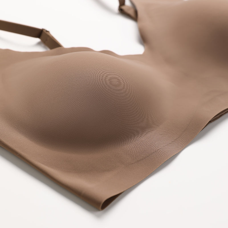 Full Coverage No Show Push-up Wireless Bra