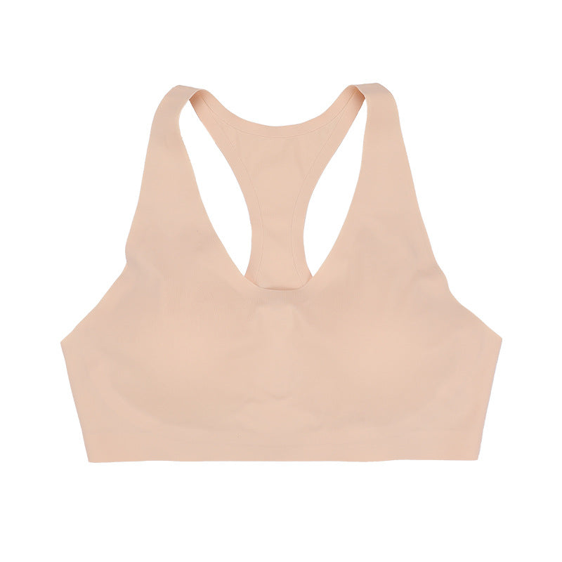 Seamless Racerback Wireless Tank Bra