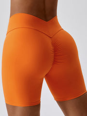 Butter Soft Back V Scrunch Shorts