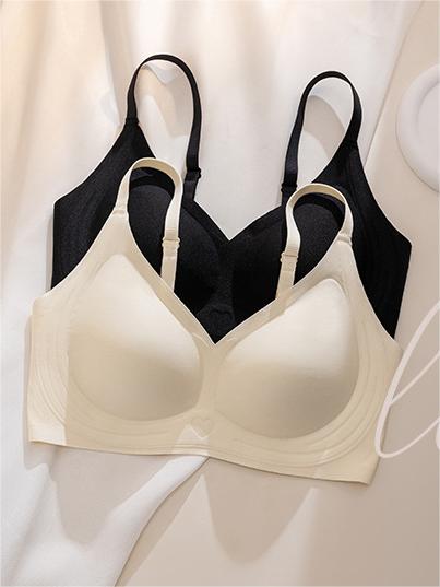 Heart Side-smoothing Wireless Bra