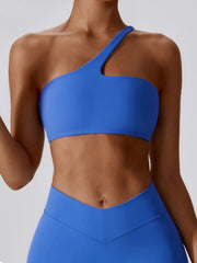 Butter Soft One Shoulder Sports Bra