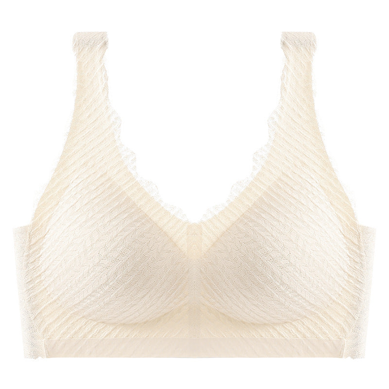 Plus Size Lace Wireless Bralette