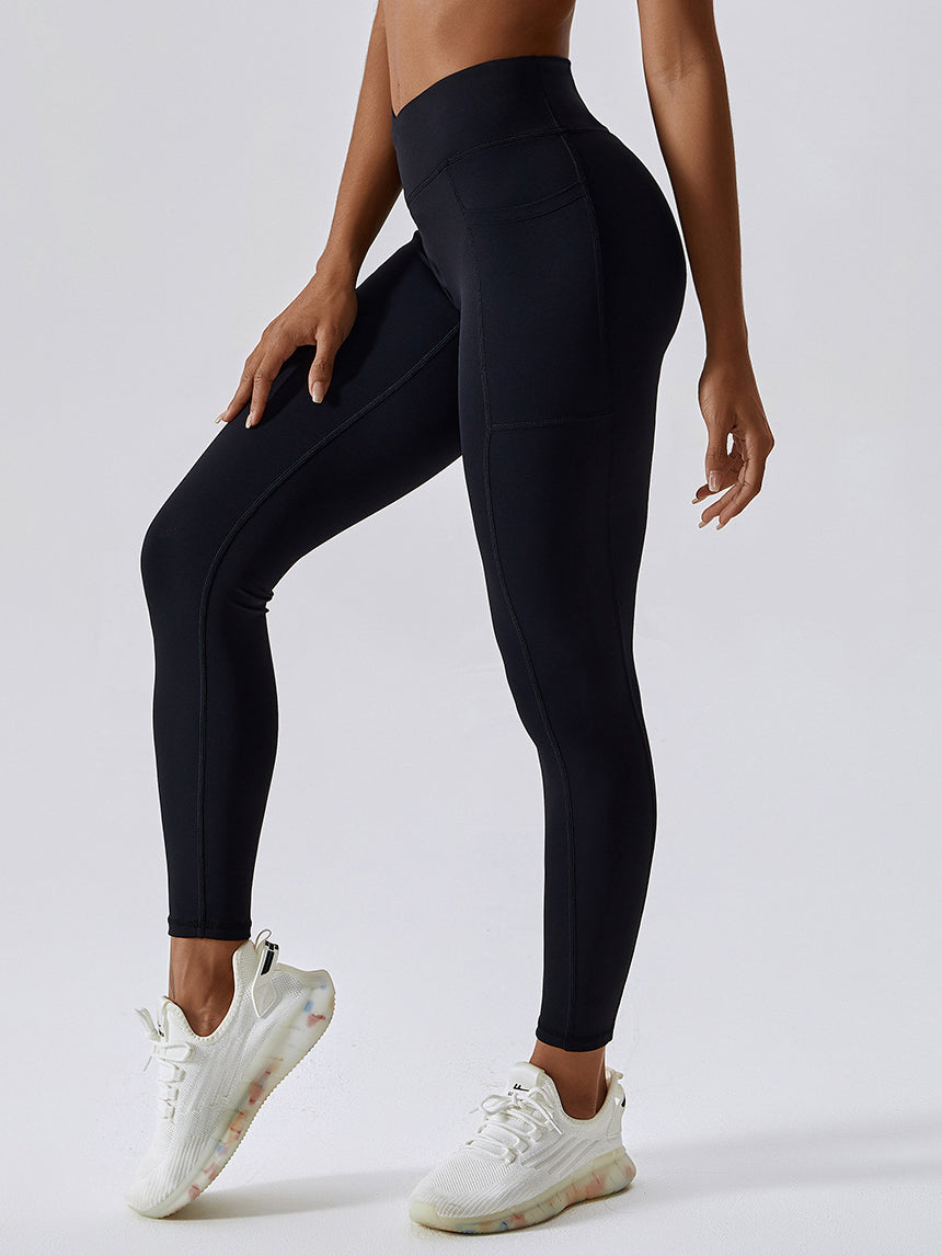 Air Cloud Pocket Cross Yoga Leggings