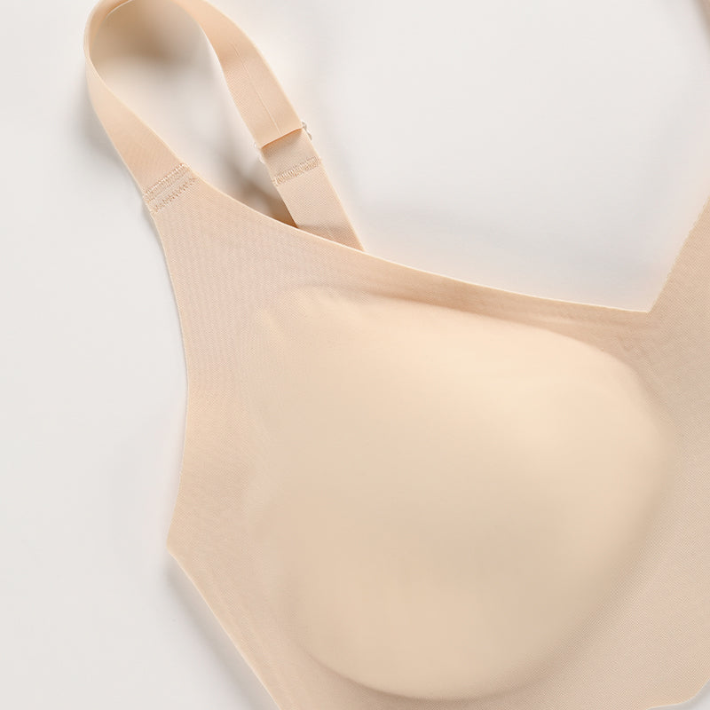 Rippled Edge Wireless Bra