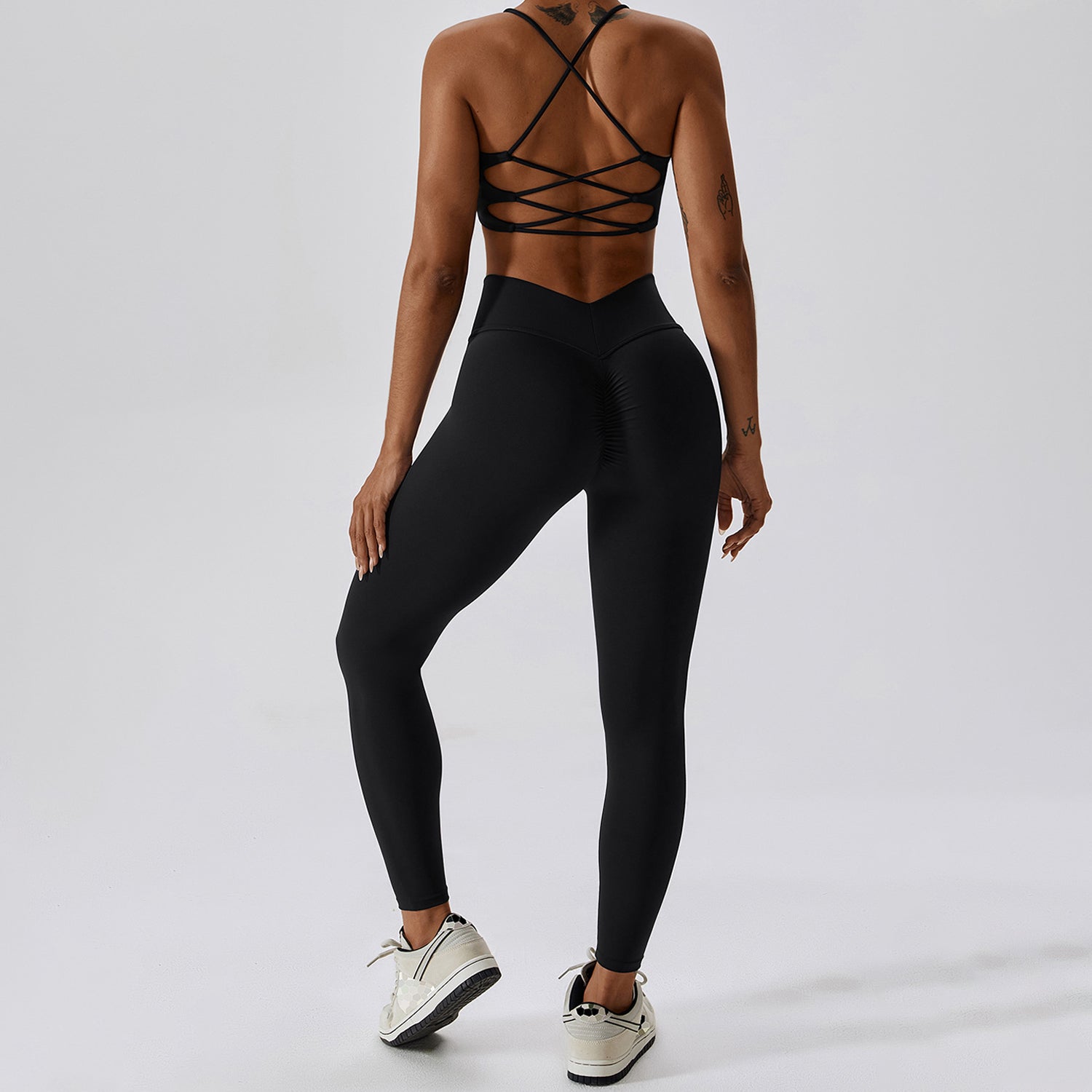 V Cross Leggings - Nealie