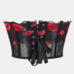 Mesh Overbust Corset - Hepzibah