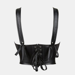 Leather Corset Top - Bena