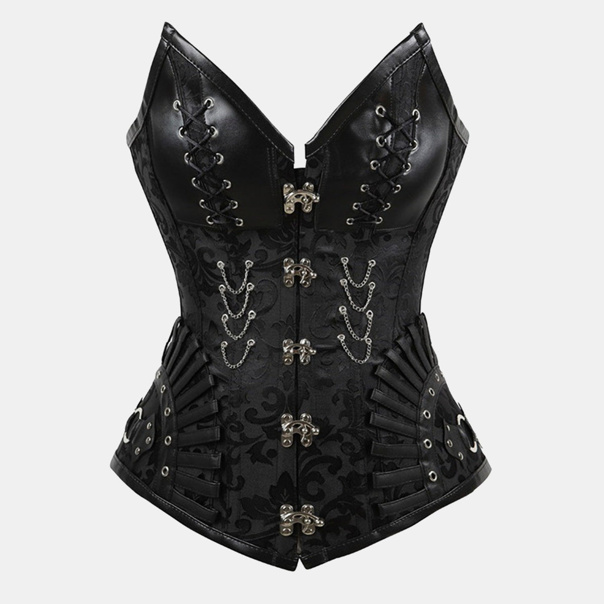 Gothic Overbust Corset - Parca