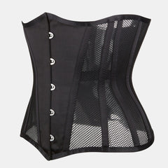 Mesh Underbust Waist Trainer Corset - Amber