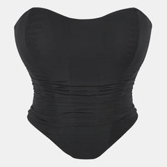 Ruched Overbust Corset