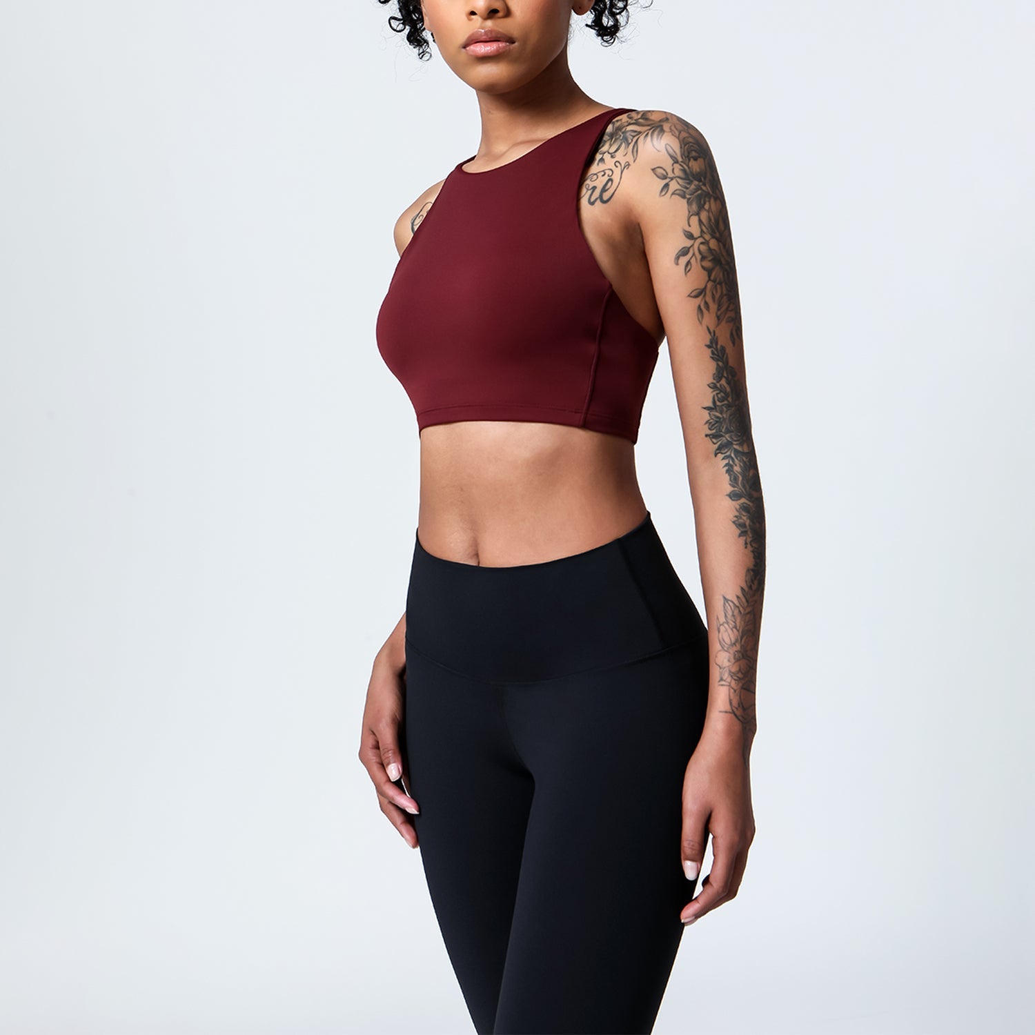 Cut Out Sports Bra - Silvain