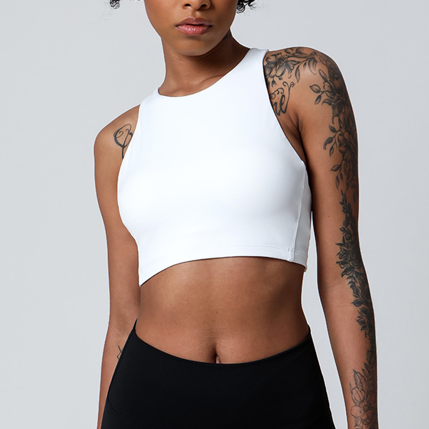 Cut Out Sports Bra - Silvain