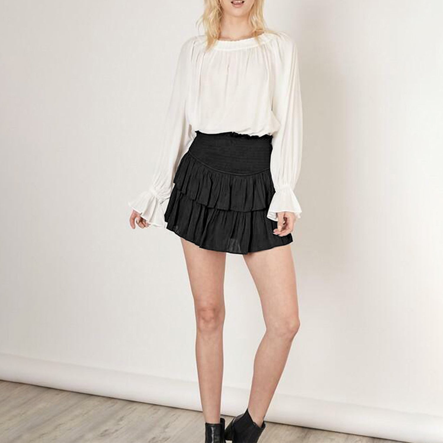 Ruffle Layer Skirt