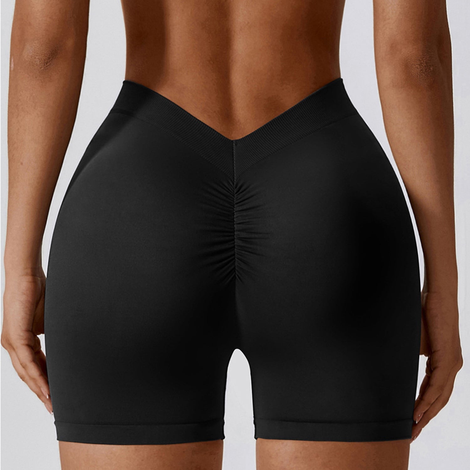 V Back Butt Lifting Sport Shorts