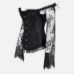 Gothic Mesh Corset Top