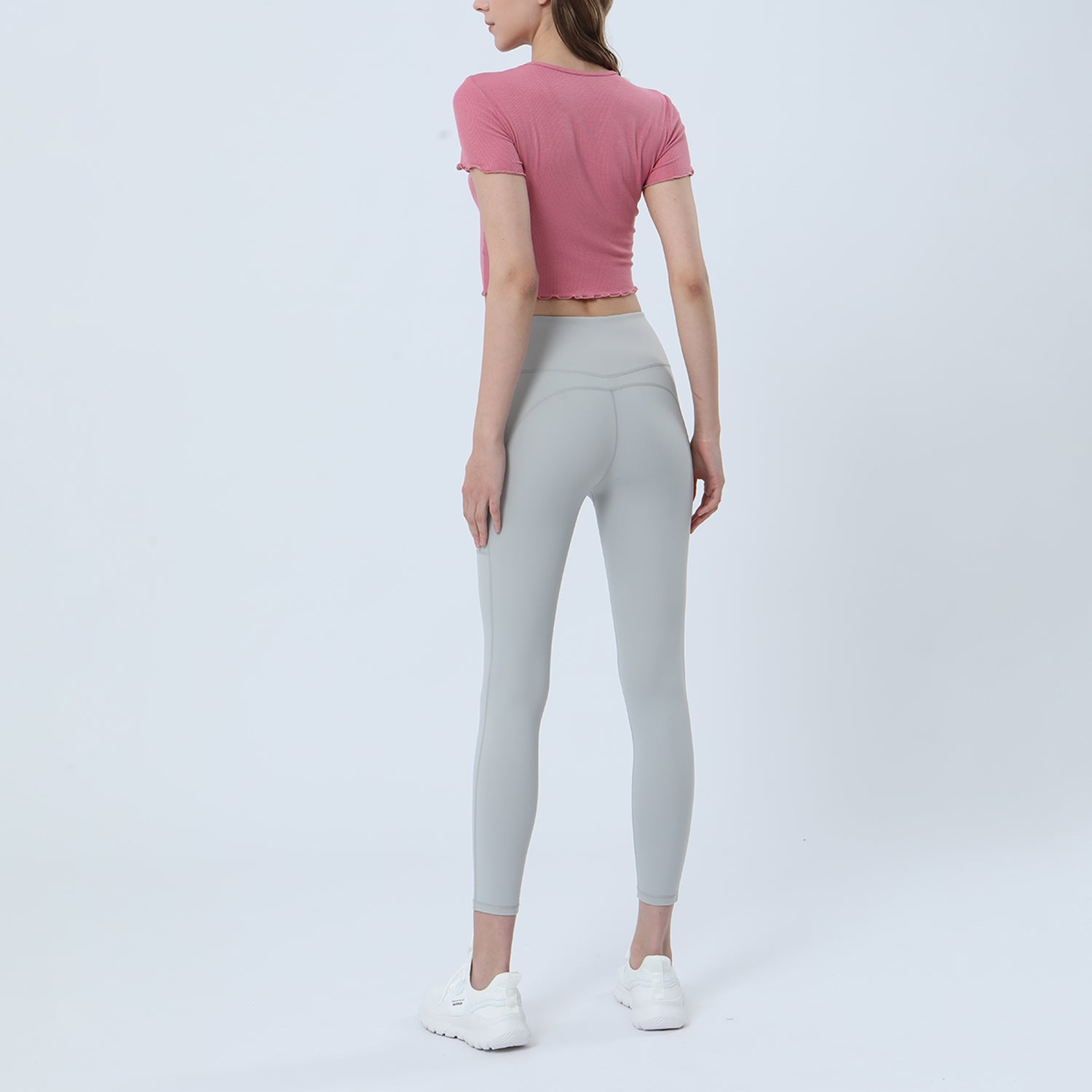 Ruched Yoga Sports Top