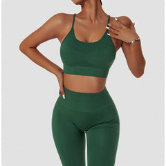 Seamless Racerback Sports Bra