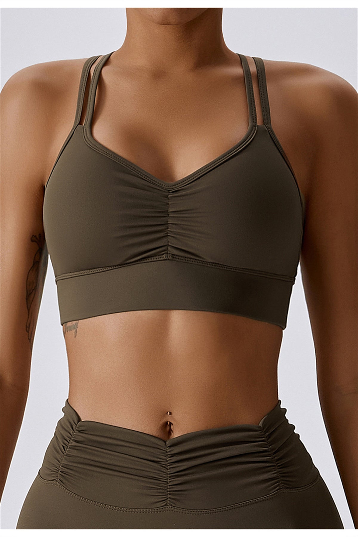 Twisted Crisscross Sports Bra