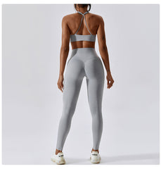 Twisted Sports Bra & Leggings Set