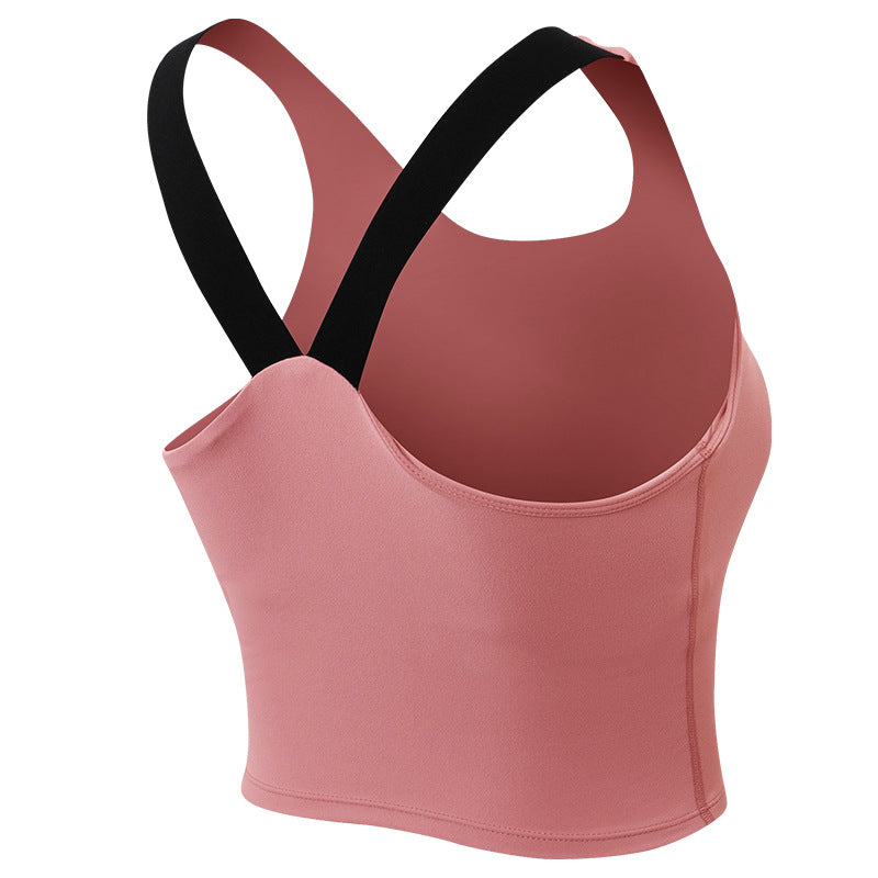 V-Back Yoga Sports Bra