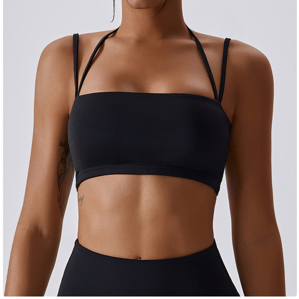 Double Straps Yoga Bra