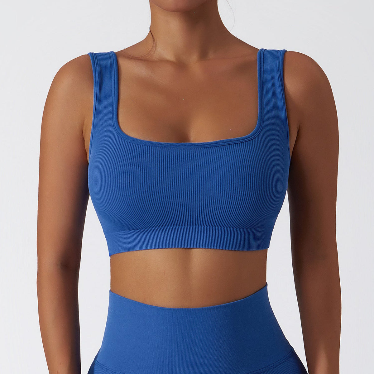 Seamless Square Neck Sports Bra