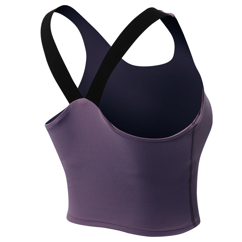 V-Back Yoga Sports Bra