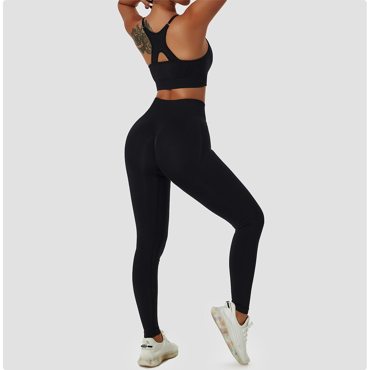 Seamless Racerback Sports Bra