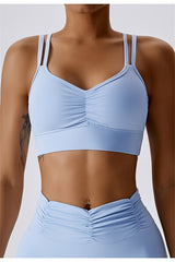 Twisted Crisscross Sports Bra