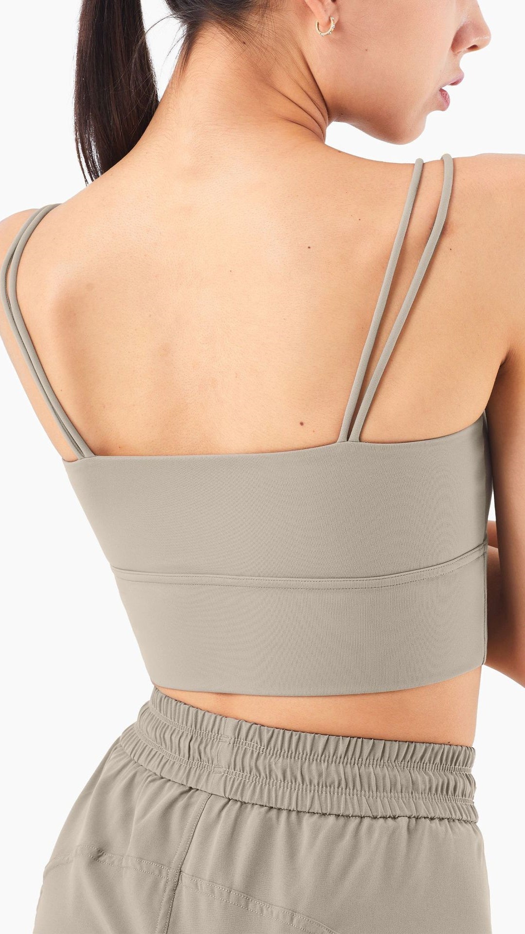 Double Spaghetti Strap Yoga Bra