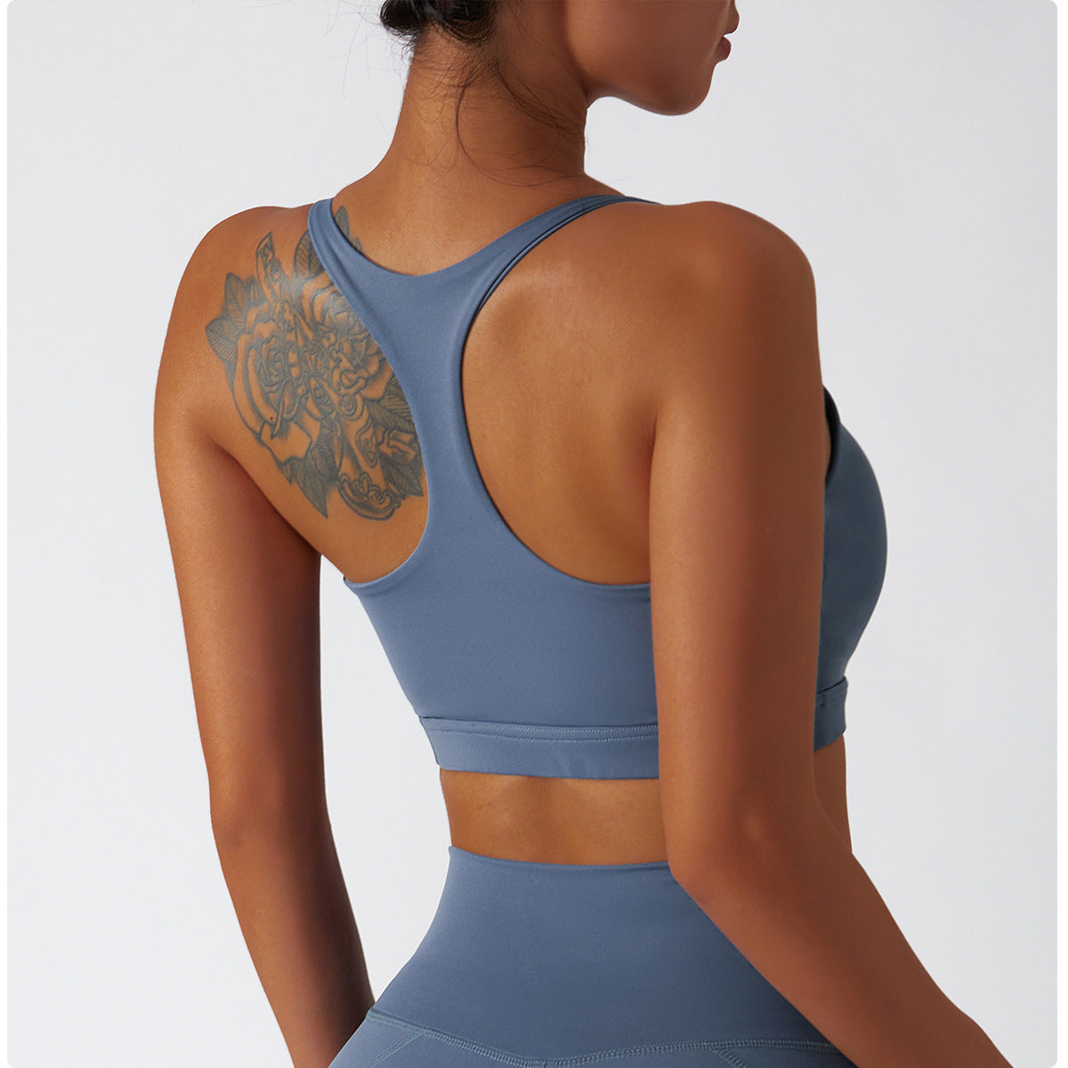 U Neck Racerback Sports Bra