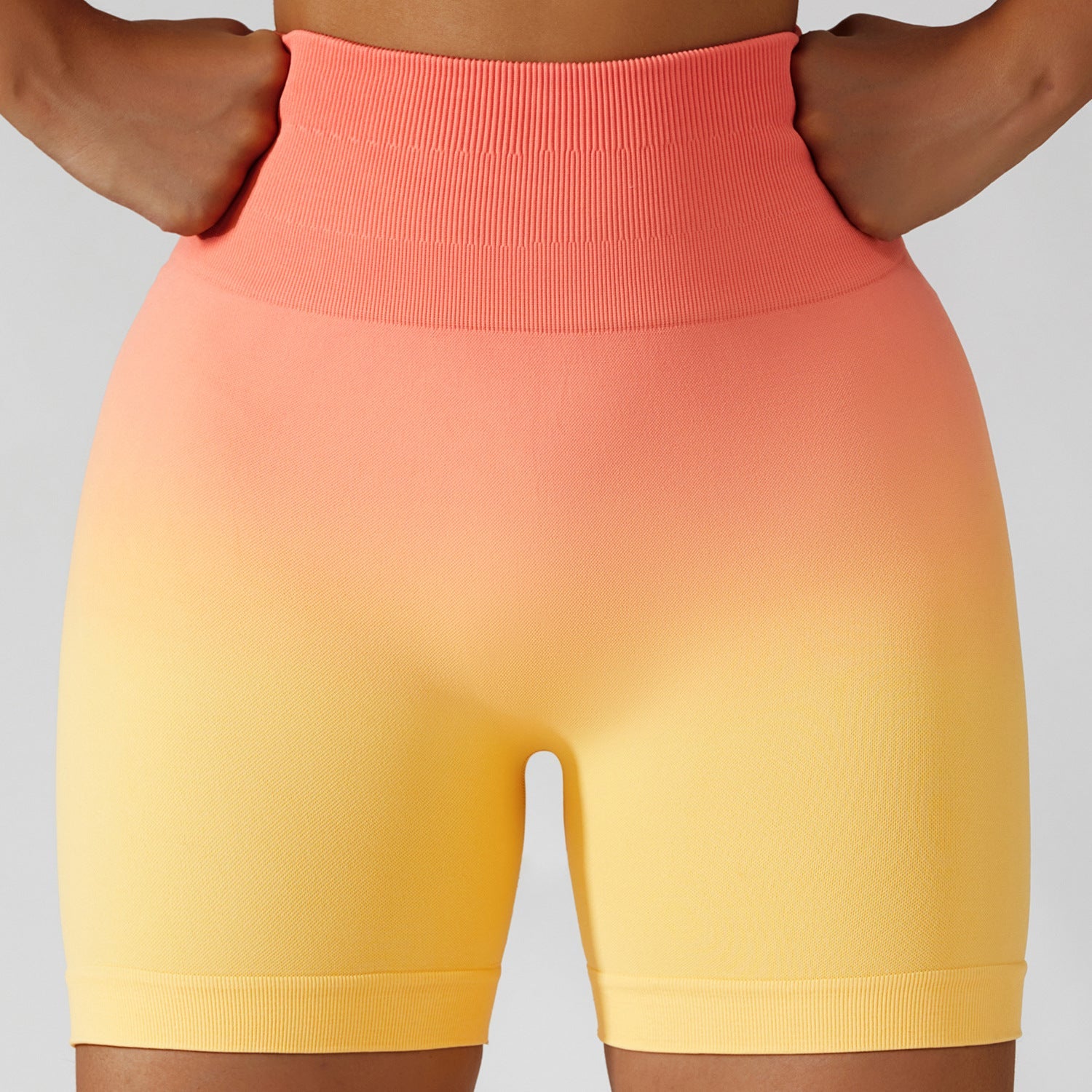 Color My Life Ombre Scrunch Yoga Short