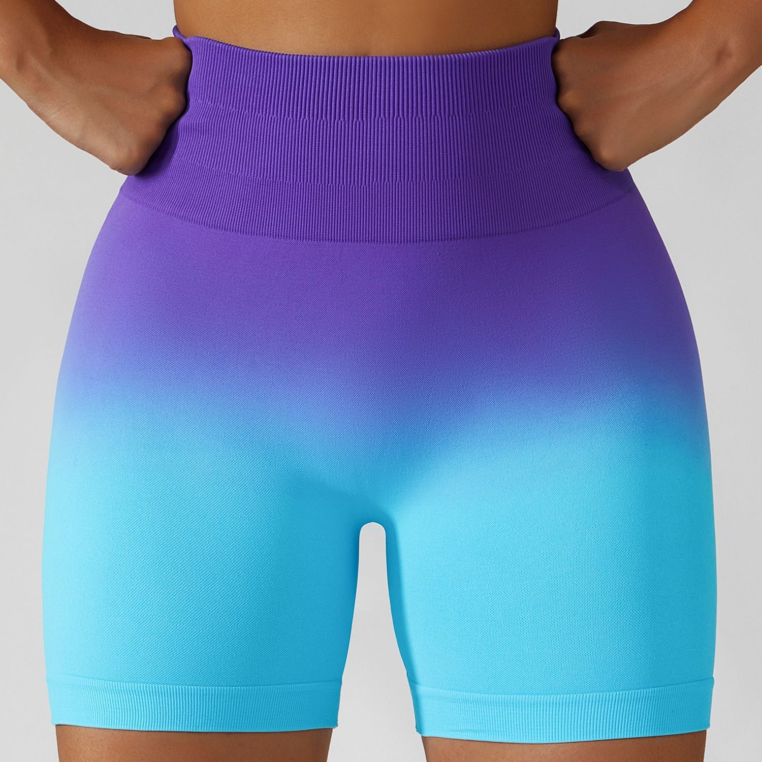 Color My Life Ombre Scrunch Yoga Short