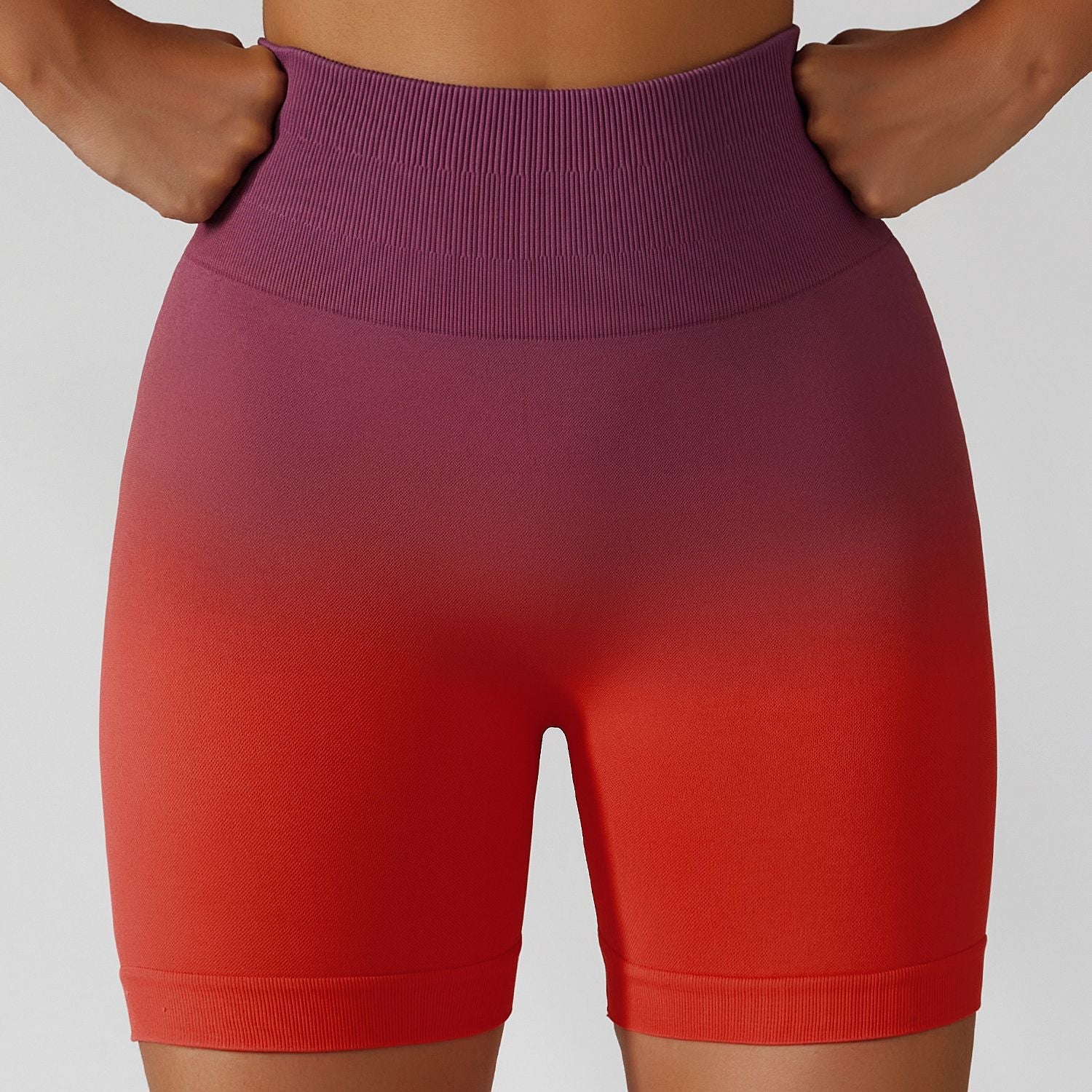 Color My Life Ombre Scrunch Yoga Short