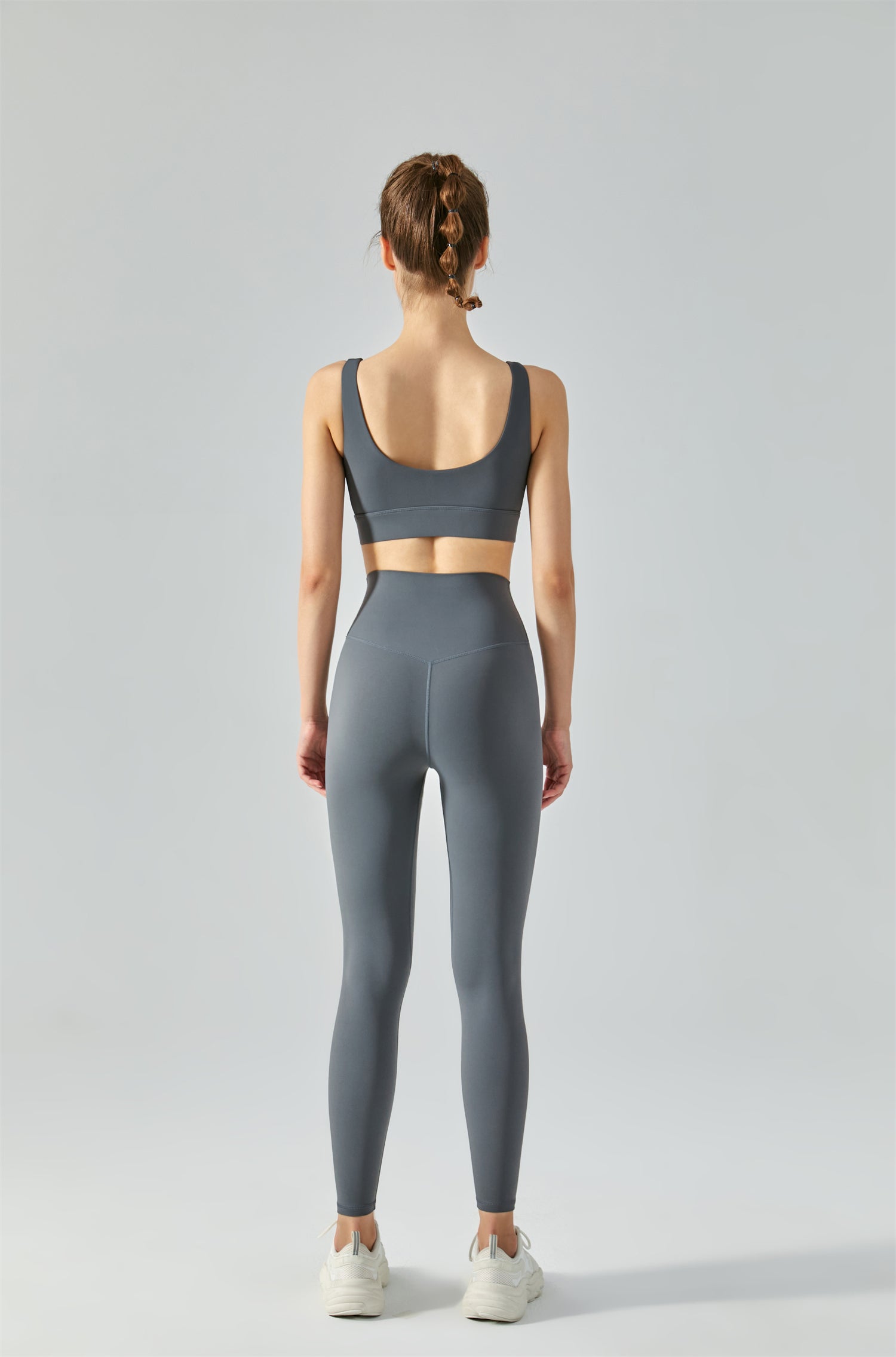 Zip Front Sports Bra