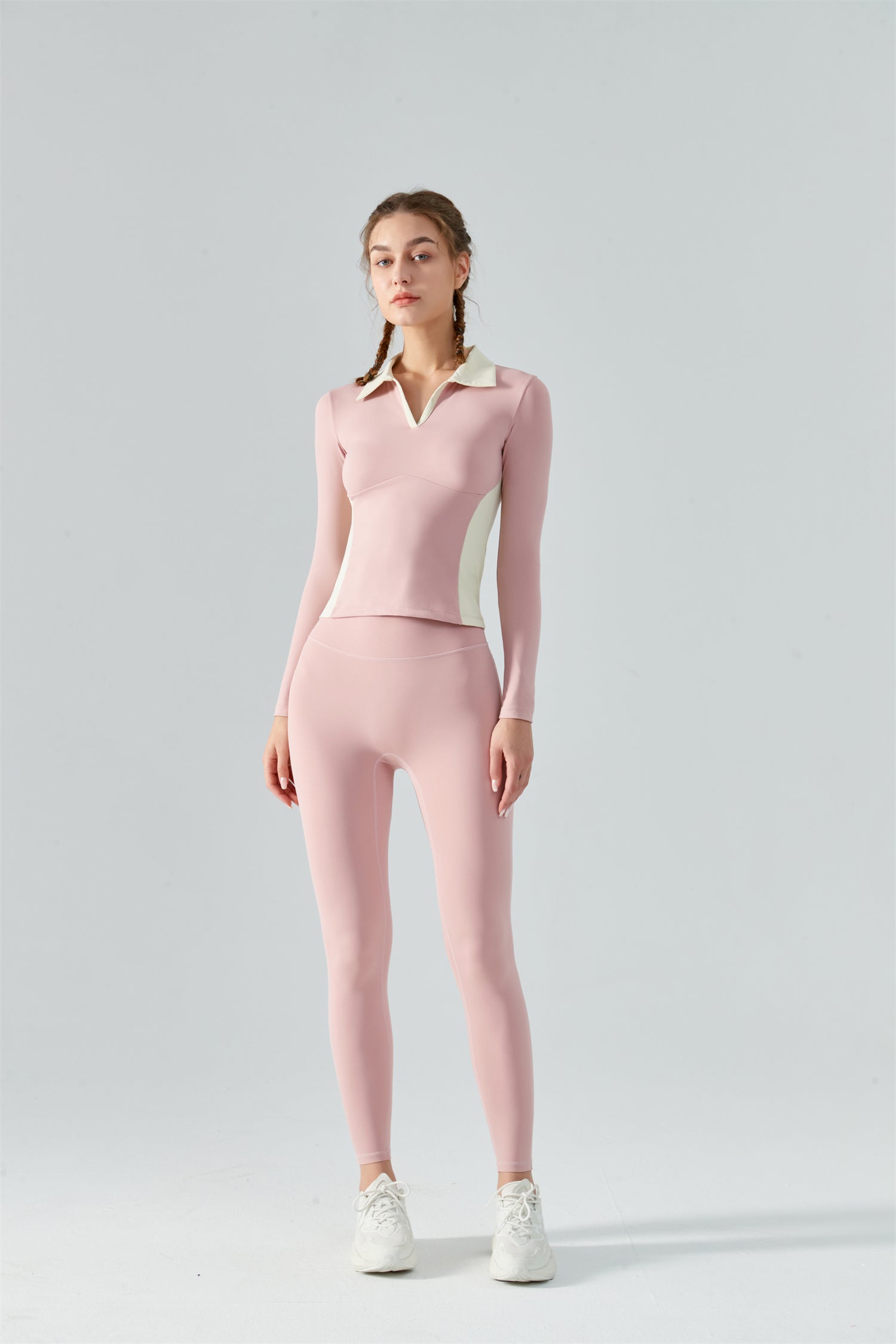 Collared Sports Top