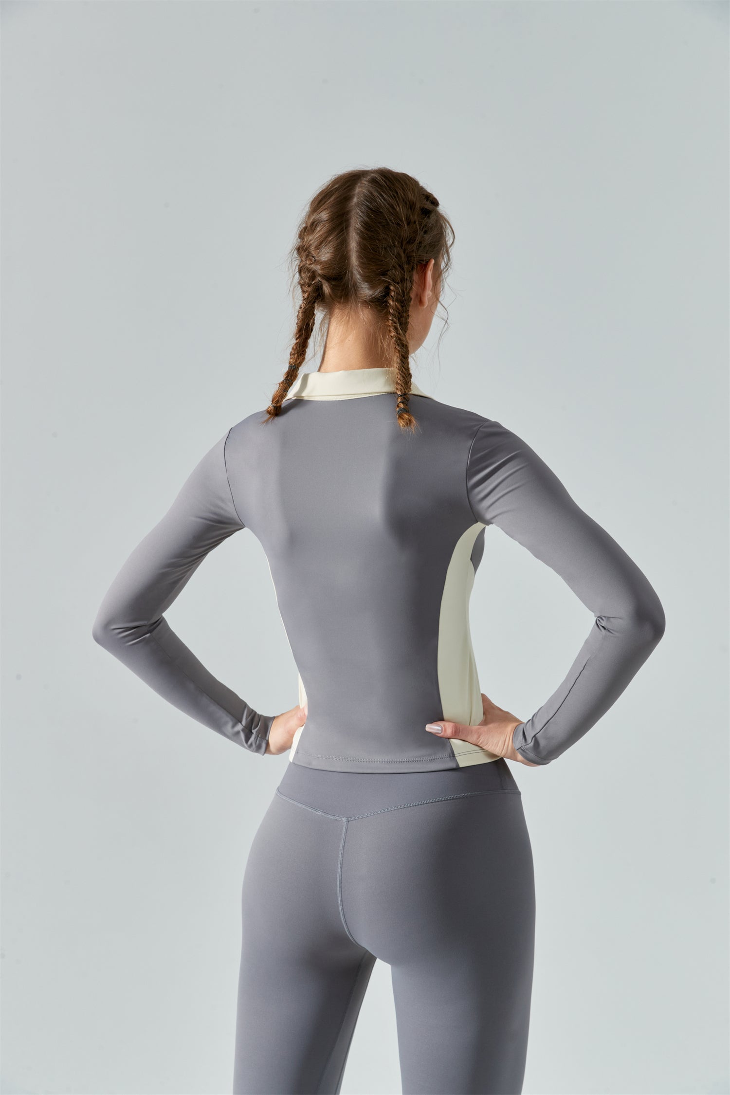 Collared Sports Top