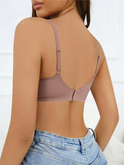 Full Coverage No Show Push-up Wireless Bra