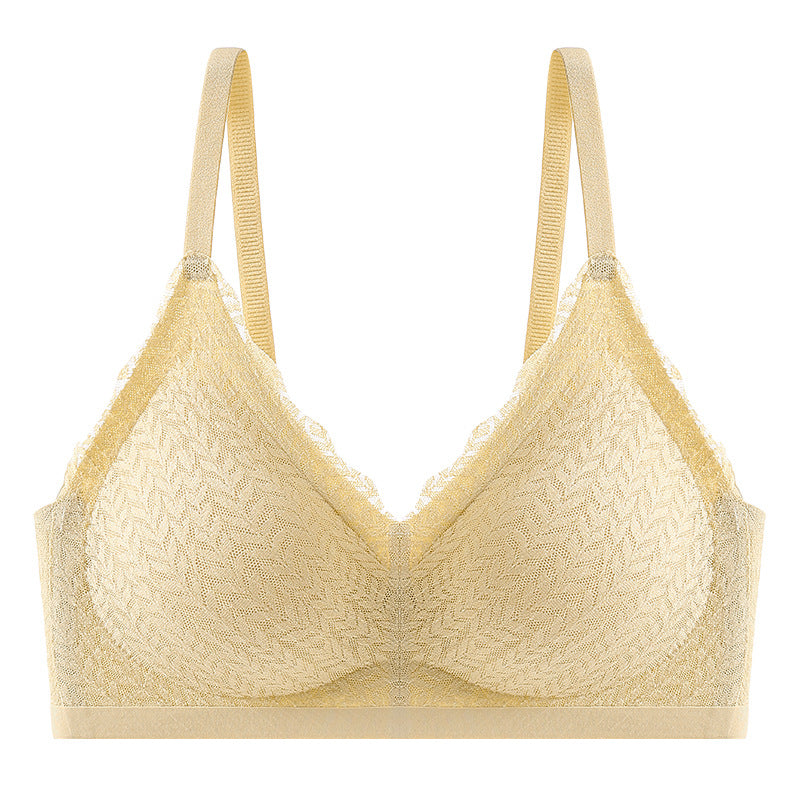 Plus Size Lace Wireless Bralette